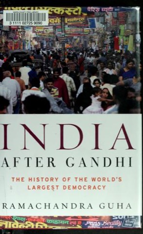 Cover of India After Gandhi